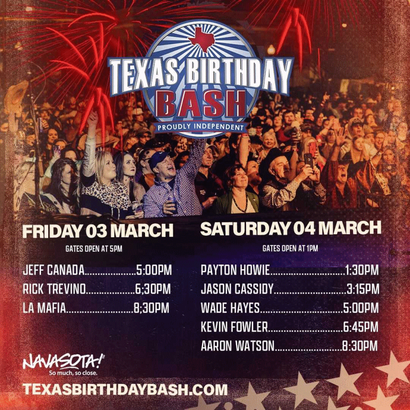 Texas Birthday Bash 2023 Navasota, TX Outhouse Tickets